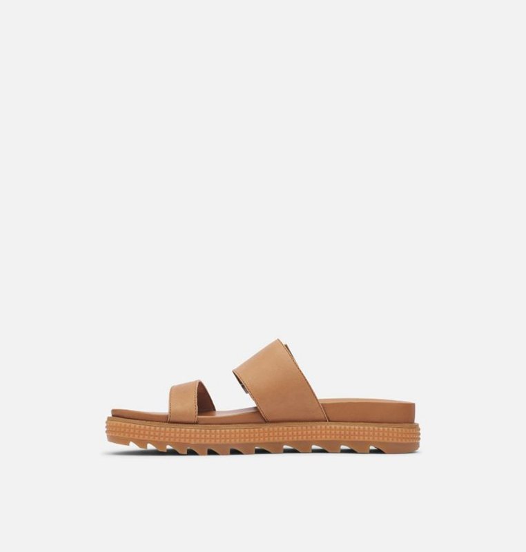 Womens Slides Brown - Sorel Roaming™ Buckle - 067-ZQGJNY